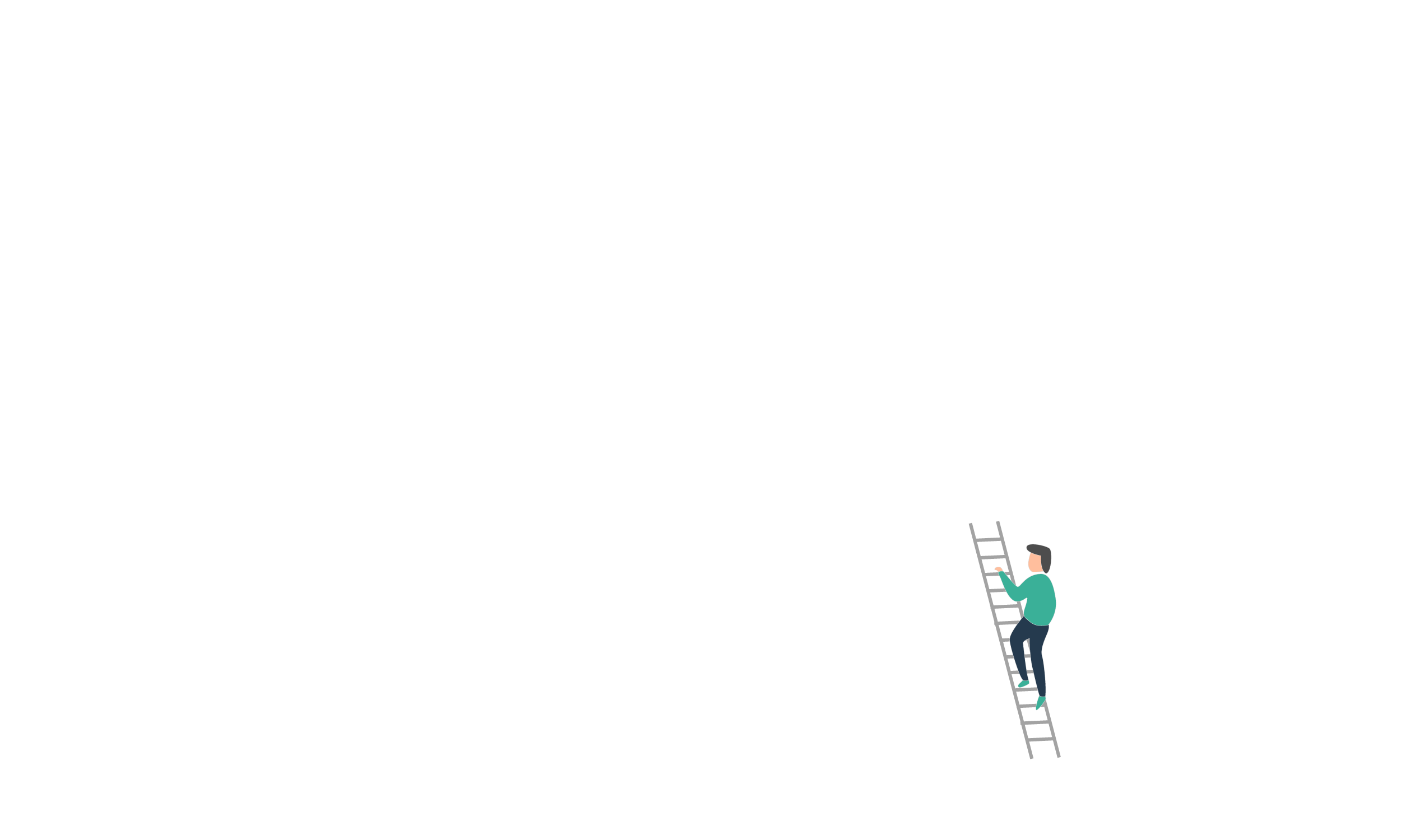 Slider Grafik Izubi Mann mit Leiter